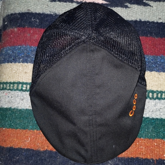 Coco Black Flat Cap Hat - Picture 7 of 7